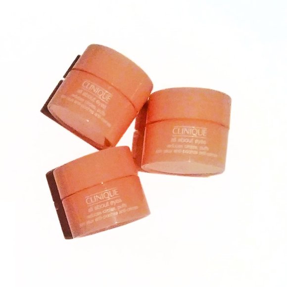 Clinique Other - CLINIQUE All About Eyes Reduces Circles and Puffiness 0.17oz each Bundle of 3